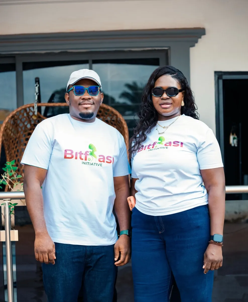 Gideon and Sena - Bitfiasi Co-founders