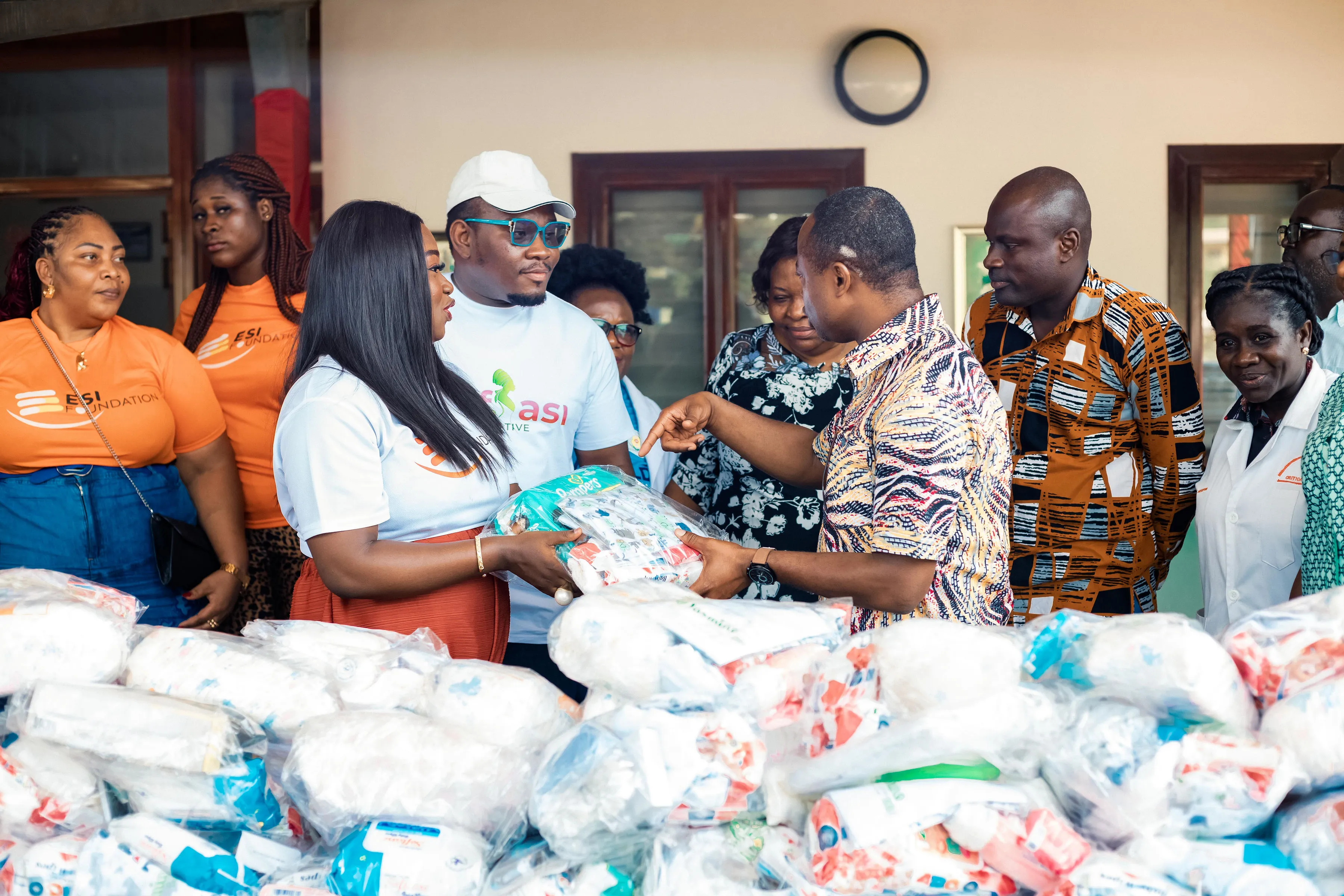 Season of Giving - Bitfiasi and partners donating supplies to the community